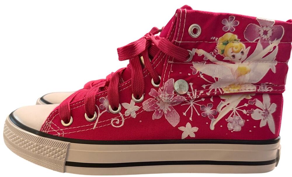 Collection'O Pixie Pink Floral High Tops, Pink Floral Pixie, Women's Size 5, NWT